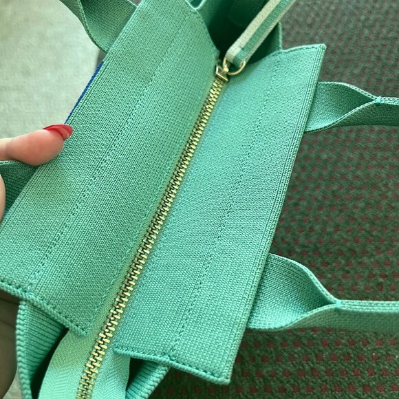 Rothy's Original The Mini Handbag in Juniper Green - Picture 6 of 9